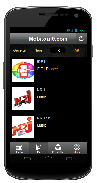 oui9 Screen 2