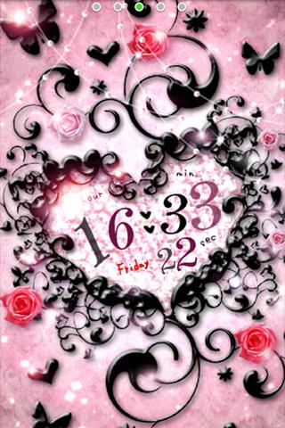 LoveFlower LiveWallpaper Screen 2
