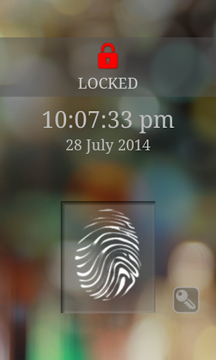 Screen Lock Fake Scanner