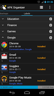 aw APK Organizer (Plugin) Screenshots 5