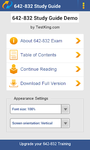 CCNP 642-832 Study Guide Demo