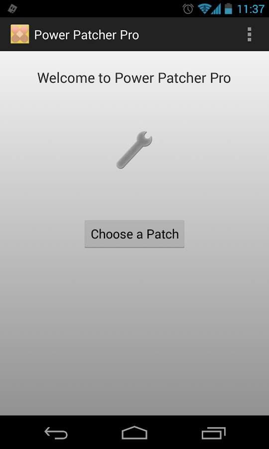 Power Patcher Lite - screenshot