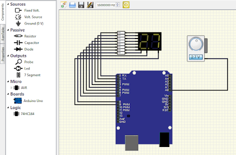  CircSim Circuit Simulator- gambar mini tangkapan layar  