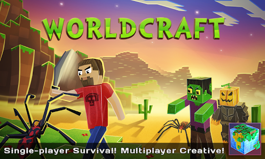  WorldCraft: 3D Blocks Craft PE – Vignette de la capture d'écran  