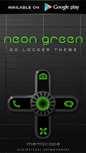 download NEON GREEN Next Launcher Theme free