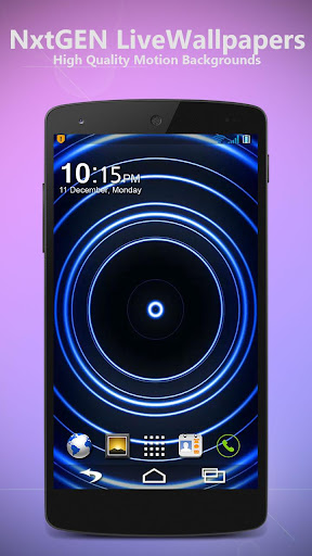 Blue Circles - Live Wallpaper