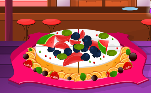 Cheesecake with Fruits