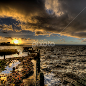 Winter is coming! by Kim  Schou - Landscapes Cloud Formations