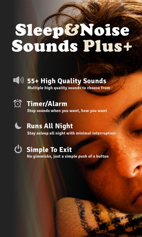 Android application Sleep And Noise Sounds Plus screenshort