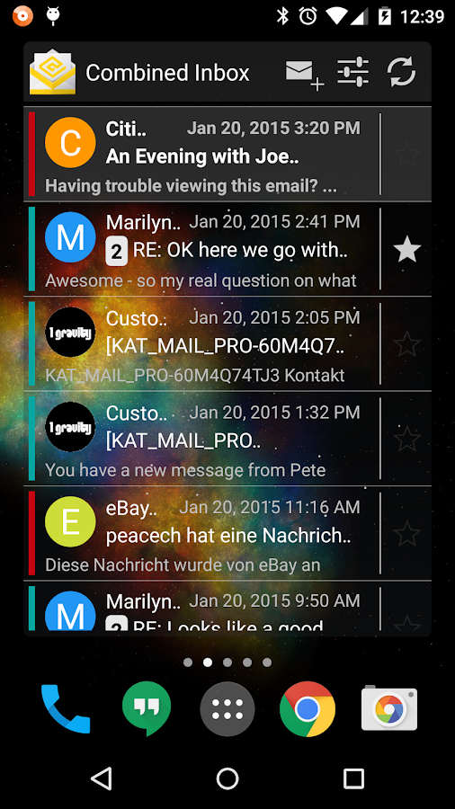    K-@ Mail Pro - Email App- screenshot  