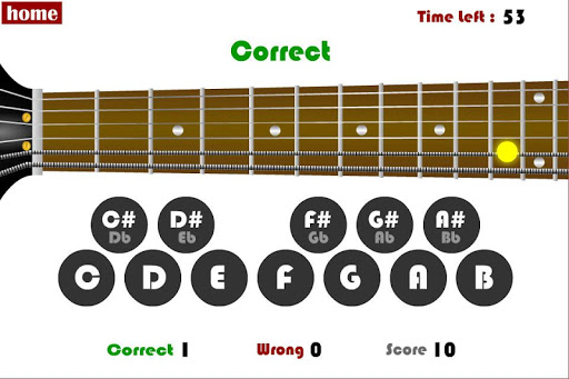 Guitar Family Note Trainer