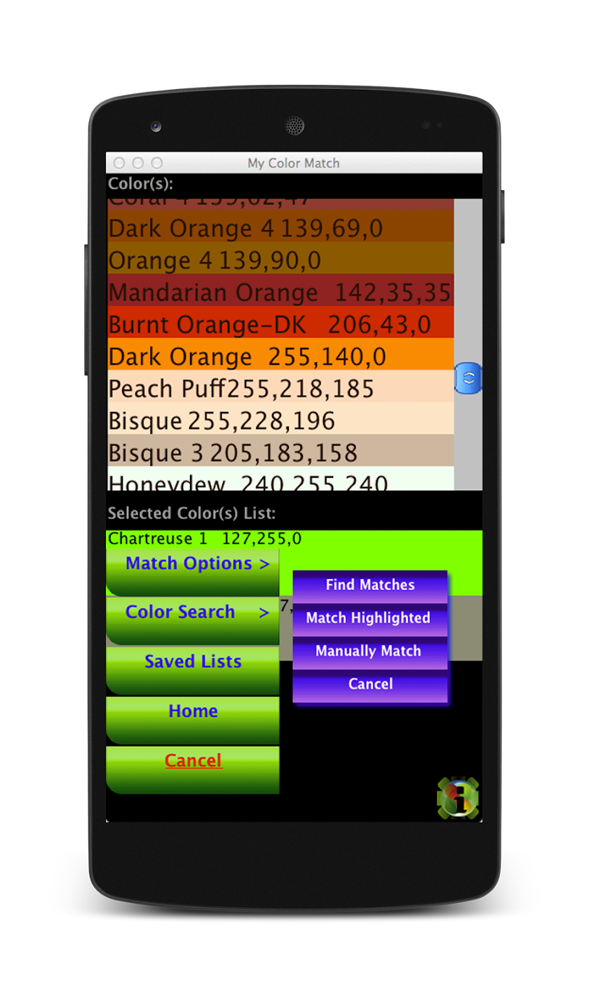 My Color Match Screen 3