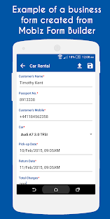 Mobiz Mobile Business Forms Screenshots 5