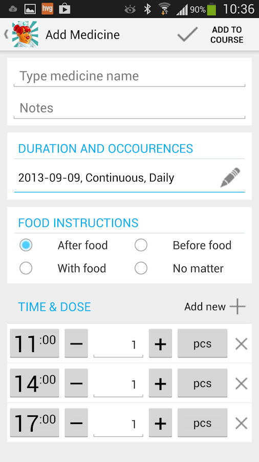 PocketNurse - Pill Reminder - screenshot