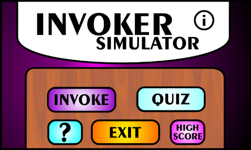 Free Invoker Simulator APK for PC