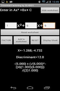 How to install Factoring Trinomials (lite) 1.0 apk for laptop