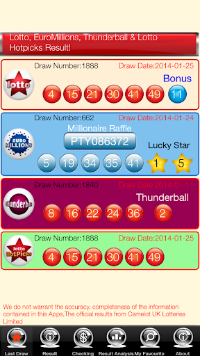 【免費娛樂App】Lotto, EuroMillions Live Free-APP點子