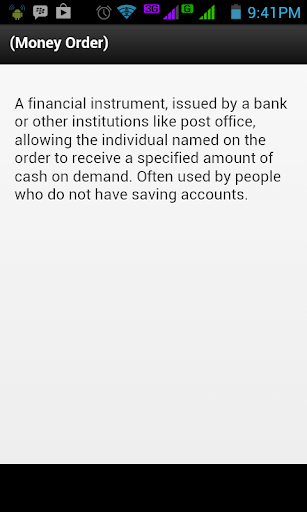 Banking Financial Terms