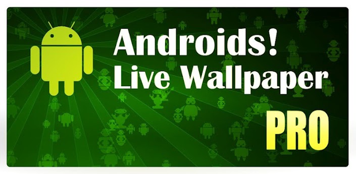 Androids Pro! Live Wallpaper Apk 1.23 for android