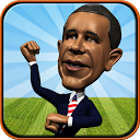 Obama Gangnam style 3D (Kids) mobile app icon