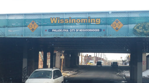 Wissinoming Bridge mural