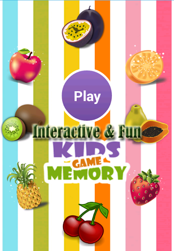 Interactive Kids Memory Game