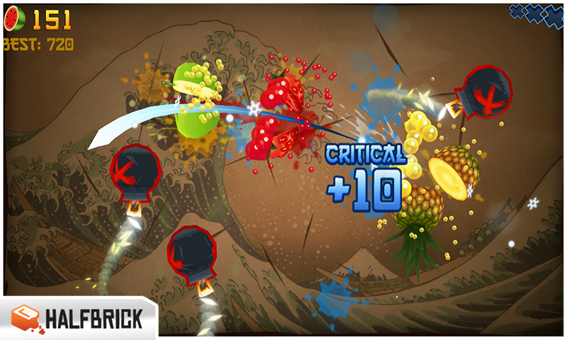 Fruit Ninja Free - screenshot