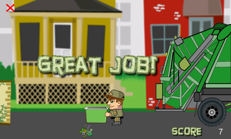 Johnnys Trash Day Screen 3