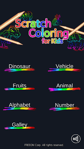 Kids Scratch Coloring