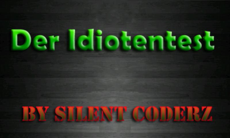 Idiotentest - Deutsch - Android Apps on Google Play