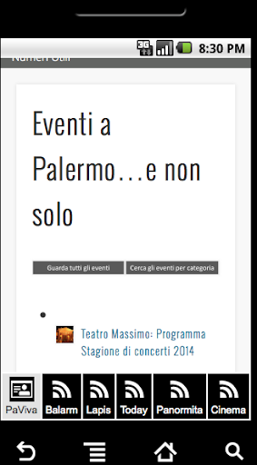 Eventi Palermo