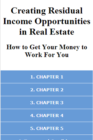 Creating Income in Real Estate