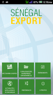 Lastest Sénégal Export - ASEPEX APK for Android