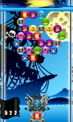 【免費街機App】Pirates Bubble Shooter-APP點子