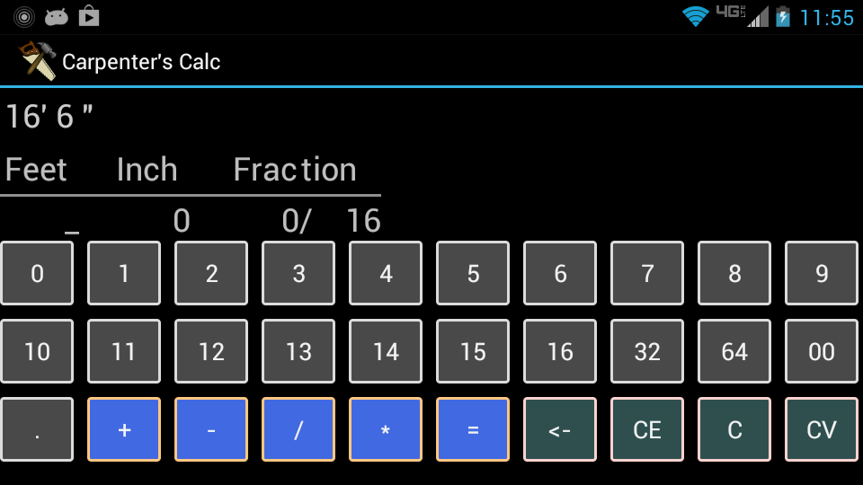 Carpenter's Calculator Android Apps on Google Play
