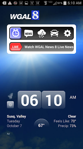 Alarm Clock WGAL 8 Susq Valley