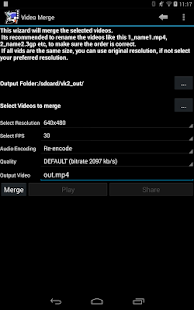  Video Merge – Vignette de la capture d'écran  