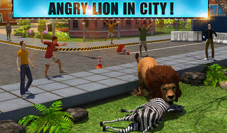 Angry Lion Attack 3D poster 12