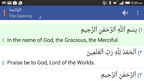   Quran in English and Arabic- screenshot thumbnail   