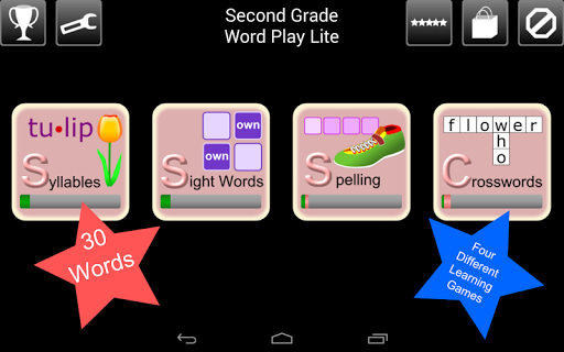 Second Grade Word Play Lite