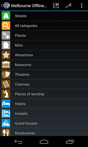 Melbourne Offline City Map