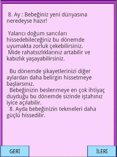 【免費醫療App】HAMİLELİK TE BEBEK GELİŞİMİ-APP點子