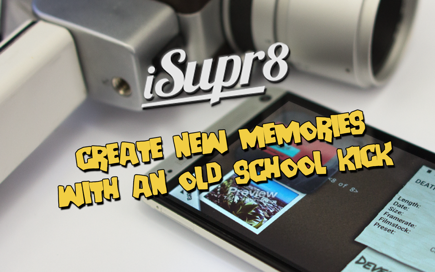 iSupr8 Vintage Video Camera - screenshot