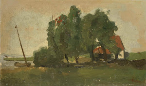 RIJKS: George Hendrik Breitner: Farmstead 1923
