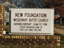 New Foundation Missionary Baptist Church