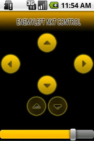    NXT Bluetooth Remote Control- screenshot  
