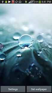 Lastest G3 Raindrops Live HD Wallpaper APK