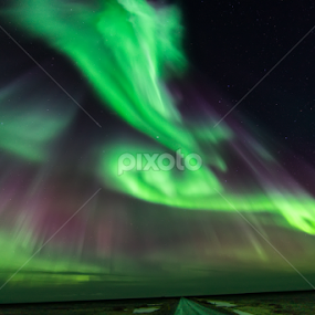 Curtain Aurora by Mark Smith - Landscapes Starscapes