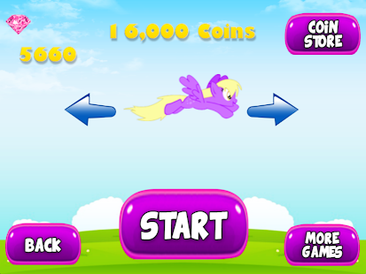 Flying Little Unicorn Pony 2