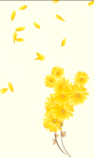 Gentle Daisies Live Wallpaper